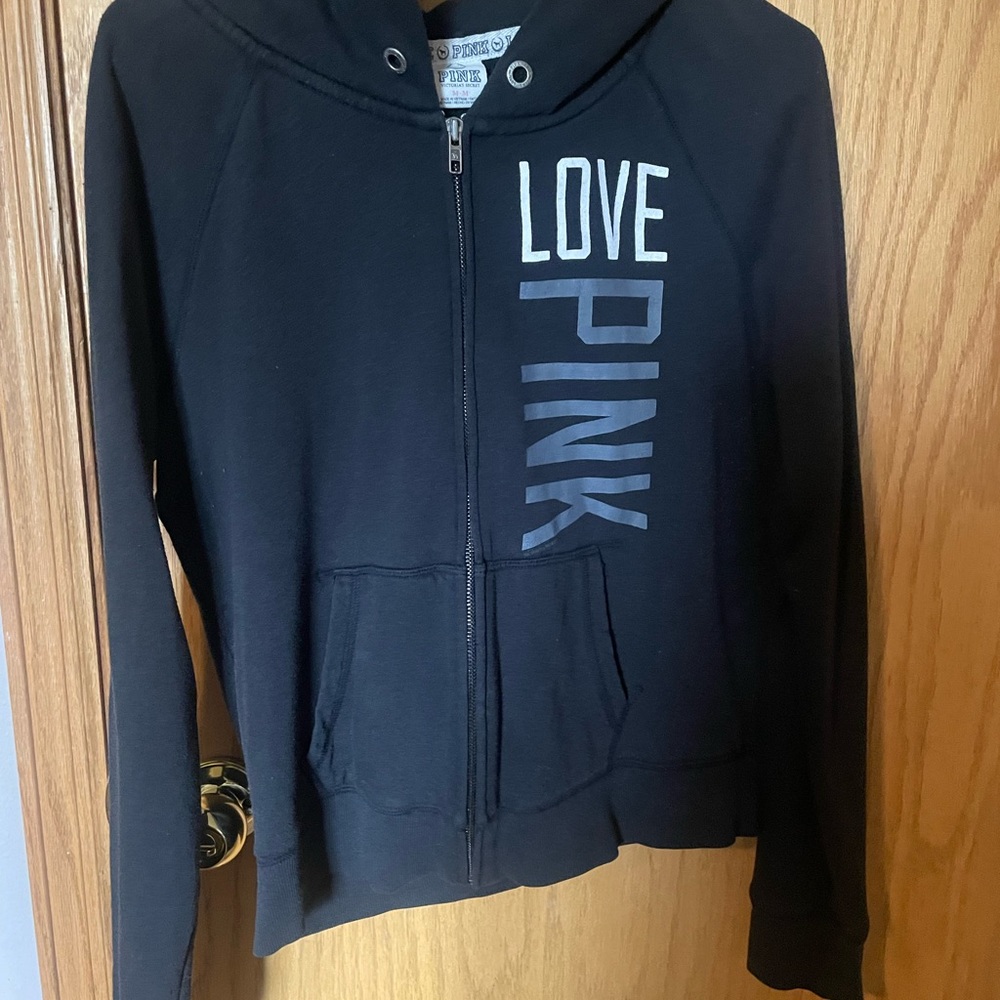 VS pink sweat jacket